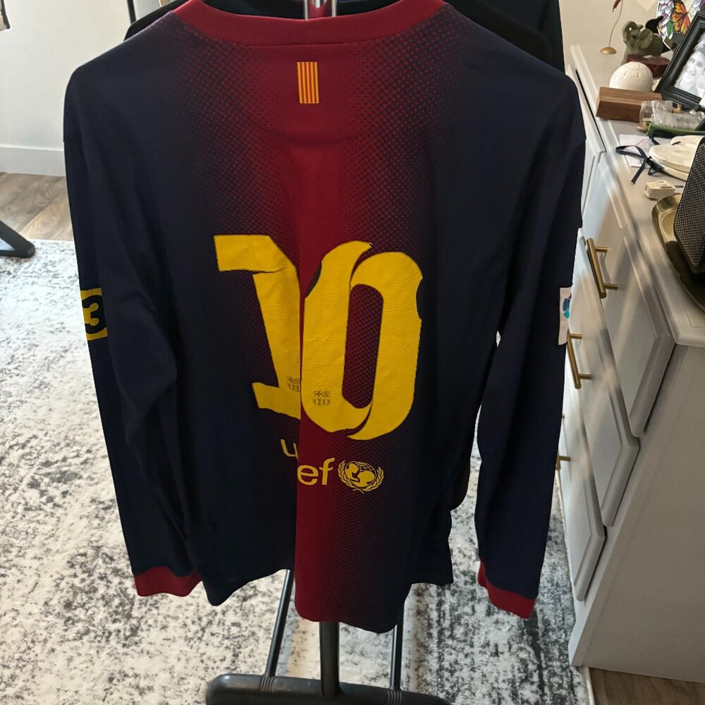 Nike Dri-Fit FC Barcelona Long-sleeve Football Jersey